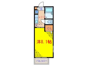 メゾンボヌールAの物件間取画像